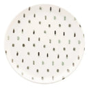 Set x30 piezas juego vajilla cerámica Samambaia oxford color blanco
