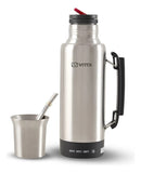 Termo Eléctrico Vitta 2 en 1 con Mate y Bombilla 1 Litro
