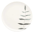 Set x30 piezas juego vajilla cerámica Samambaia oxford color blanco